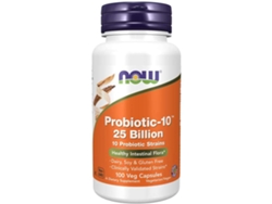 Probiotic-10 25 Billion 100 Veggie Capsules NOW FOODS