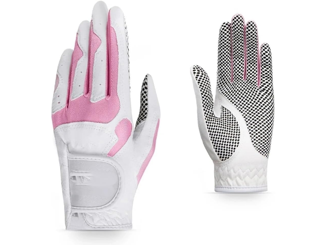 Luvas de Golfe femininas, para mão esquerda e direita, tecido respirável | S/MARCA