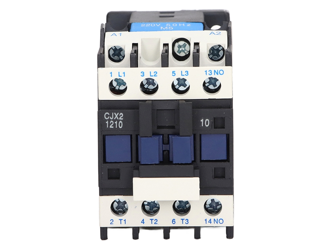 Contactor De Ca De Alta Sensibilidad Cjx2-1210 12a 220v 50hz Para Instalaciones Eléctricas