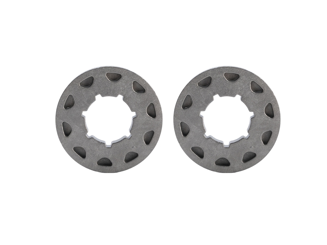2 Piezas De Piñón De Rueda De Motosierra De 22 Mm, 3/8-10 Dientes, Construcción Robusta De Hierro, Repuesto