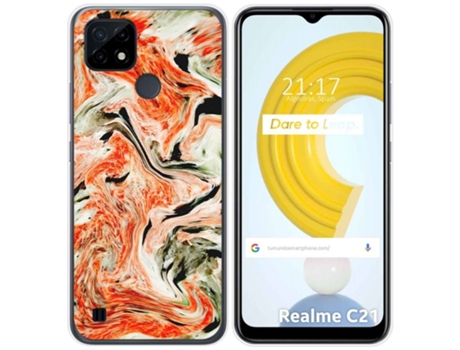 Carcasa Realme C21 TUMUNDOSMARTPHONE Dibujos Multicolor