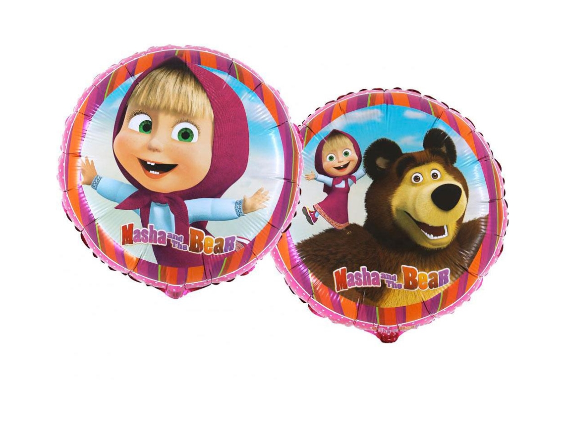Globo Foil 18'' Masha Y El Oso