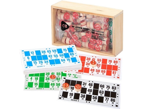 Juego de Bingo CB TOYS de madera