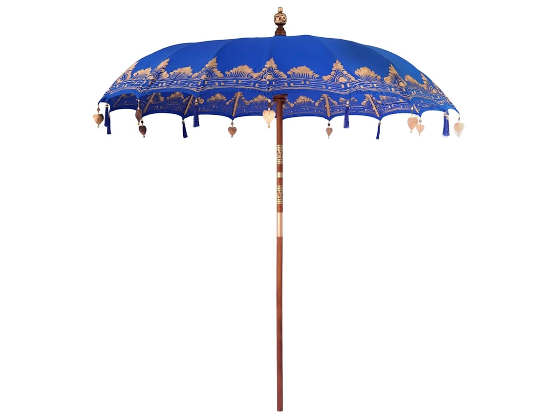 Sombrilla balinesa azul 215 x 215 x 260 cm HARLANV1