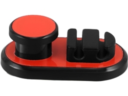 Organizador de escritorio multifuncional para guardar cables con clips adhesivos para cables USB. Gokoco