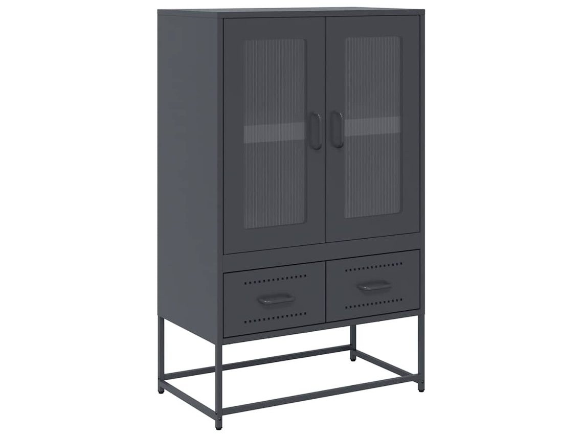 Armario alto 68x39x111,5 cm Acero antracita MAISON EXCLUSIVE
