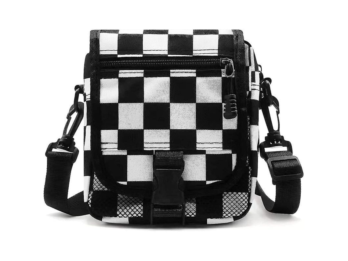 Mini bolso bandolera, MARCA, para hombre y mujer, con solapa, ligero, mochila, pequeño