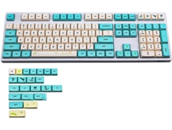 Lote De 130 Teclas Con Diseño De Flores Primaverales Y Sublimación, Teclado Personalizado