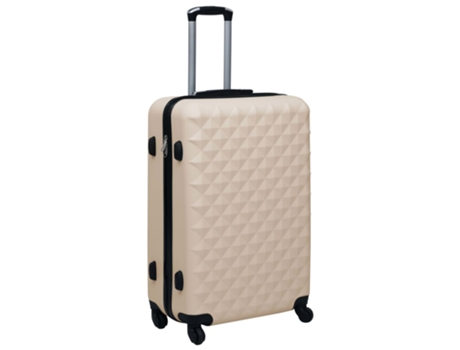 MAISON EXCLUSIVE - Maleta rígida con ruedas ABS dorado