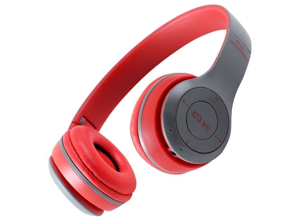 Auriculares Para Juegos Inalámbricos P47 Compatibles Con Bluetooth 5.0 Para Smartphones (rojo)