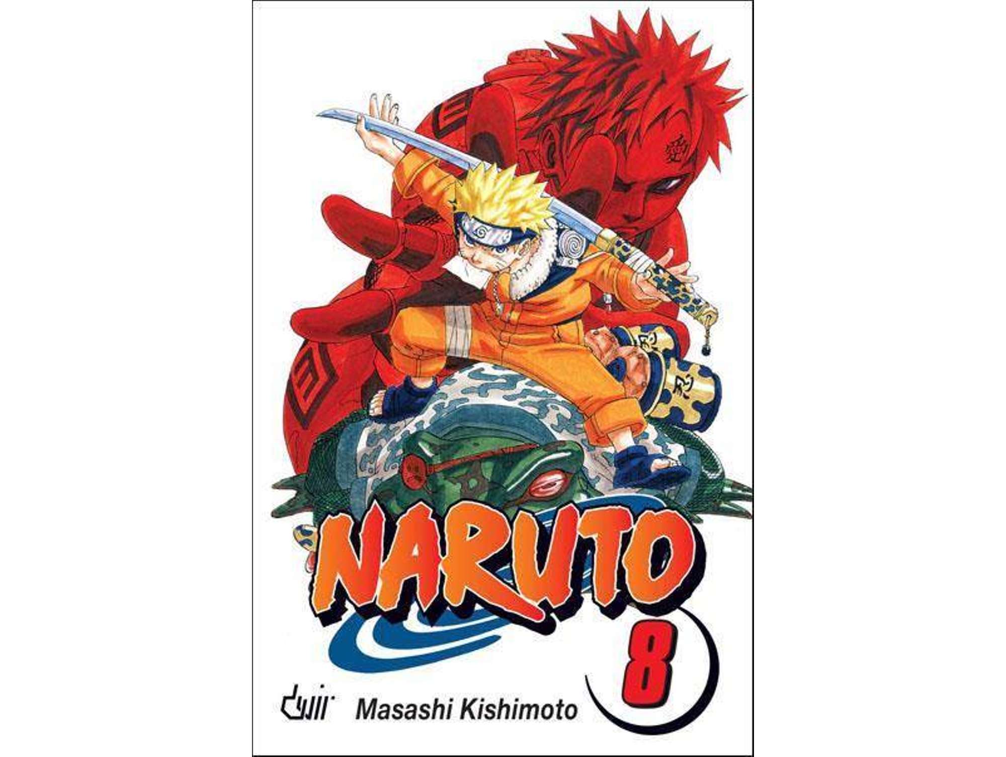 Libro Naruto 08 Combates de Vida ou de Morte de Masashi Kishimoto (Portugués)