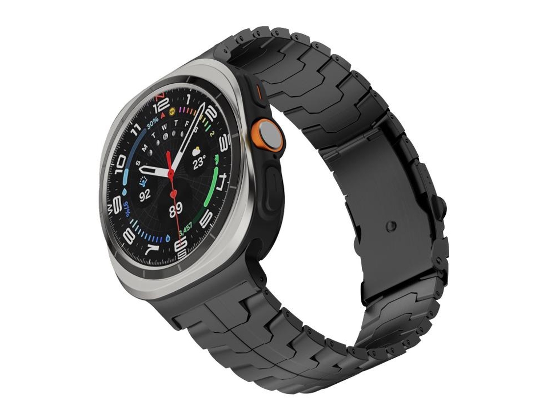 Correa de aleación de titanio para Samsung Galaxy Watch Ultra con hebilla de seguridad dividida CSYY (47 mm)