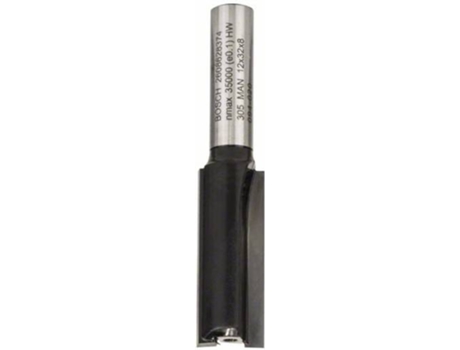 Fresa BOSCH Recta - 8 mm - D1 12 mm - L 31.5 mm - G 62 mm