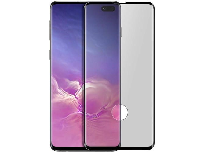 Protector de Cristal Templado Samsung Galaxy S10+ AVIZAR Negro