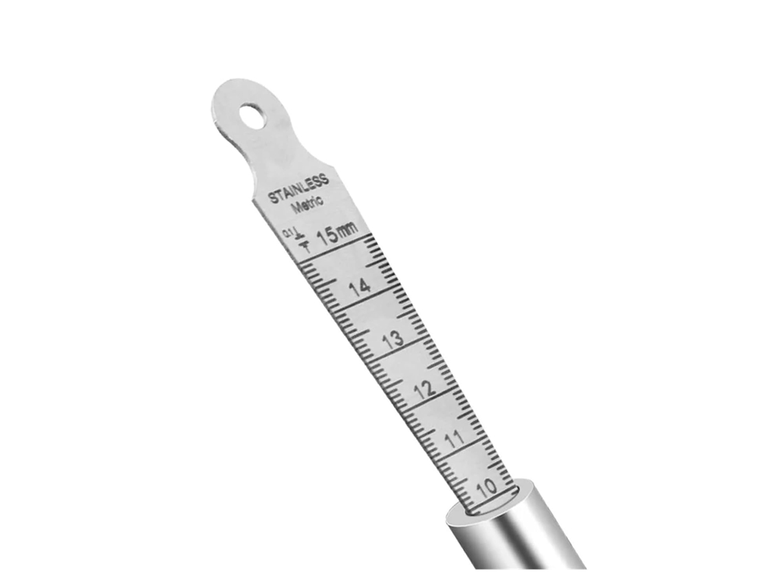 Regla Cónica De Acero Inoxidable Para Soldadura, Medidor De Espesor, Regla