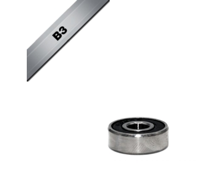 Rodamiento Black Bearing B3 - 606-2RS - 6 x 17 x 6 mm