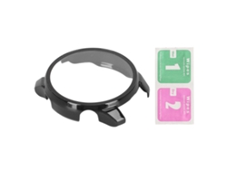 Protector de pantalla de cristal templado para reloj Pace 2, forma redonda, ultrafino, negro