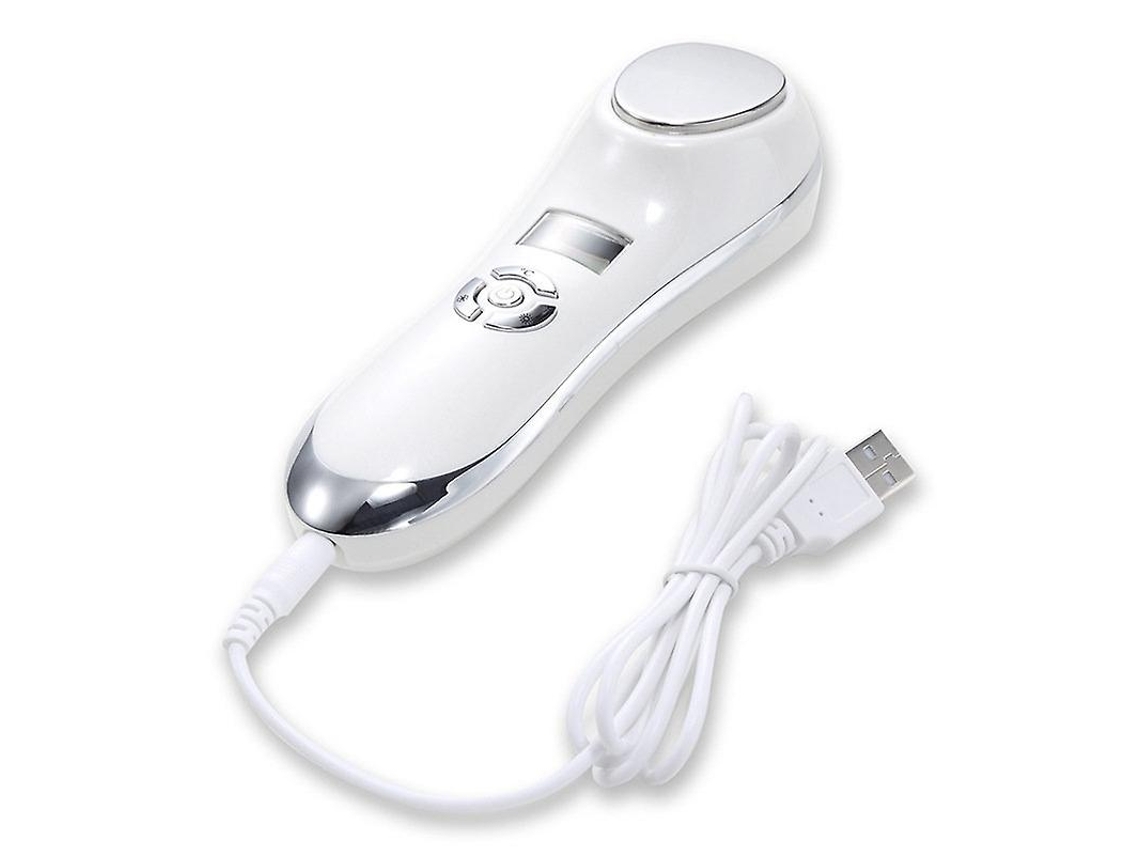 Dispositivo de belleza electrónico ultrasónico para dispositivo masajeador de cuidado facial de importación y exportación de iones de YEMAESRE
