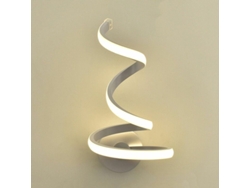 2026altiro-lámpara De Pared Led De Espiral Metálica Creativa Para Dormitorio, Pasillo Y Sala De Estar.