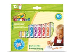 Mini Kids CRAYOLA Marcadores Lavables (12 Unidades)