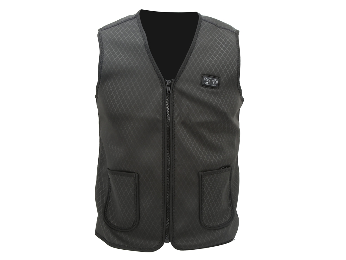 Jinwei-chaleco Electrónico Calefactor 7 Zonas Poliéster Termostato Inteligente Para Ciclismo Invierno Unisex Talla L