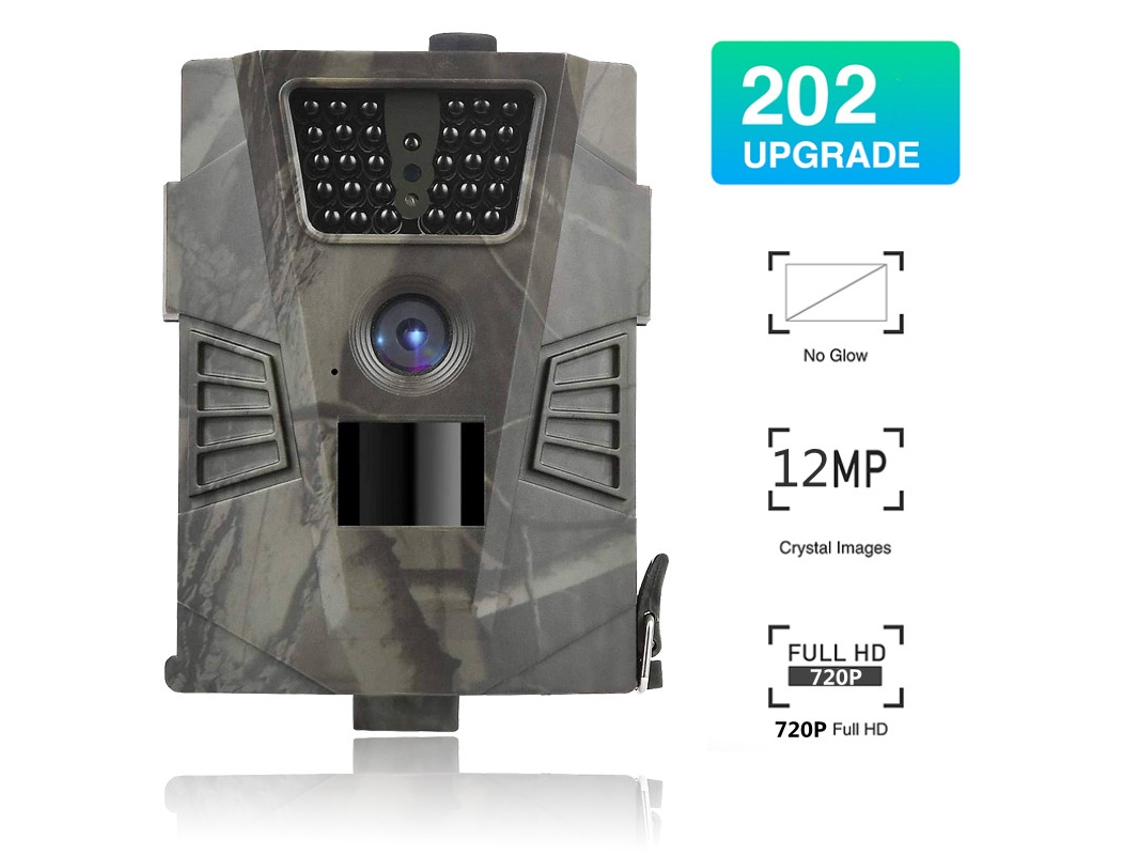 SZSMART Cámara de Caza 12MP 1080P Visión de Exploración de Vida Silvestre SZSMART Impermeable Ip65