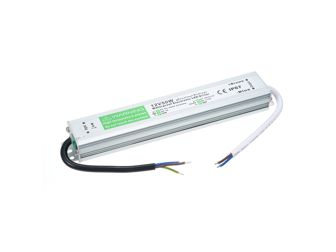 2026-driver Led Impermeable Ip67 Fuente De Alimentación Transformador Adaptador Ac 90v-250v A Dc 12v 50w Para Tiras Led Exteriores