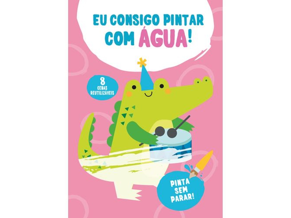 Libro Eu Consigo Pintar com Água - Crocodilo de Varios Autores (Portugués)