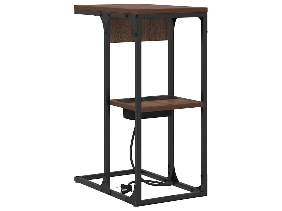 Maison Exclusive - Armario De Noche Roble Marrón 41,5 X 26 X 60,5 Cm