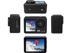 Cámara Deportiva De Acción 4k A 30 Fps Con Resolución De 16 Mp Y Lente De 160 Grados.