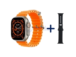 Smartwatch K950 con 2 Correas Naranjas CLINKS