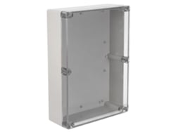 Caja De Conexiones Impermeable Para Proyectos Eléctricos Exteriores Con Cable Y Tapa Protectora.