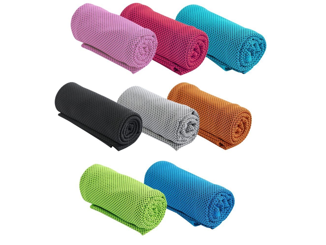 Vlrla-20268 Piezas Toalla Fría Toalla De Hielo Para Cuello Microfibra Suave Para Yoga Gimnasio Correr Entrenamiento Fitness