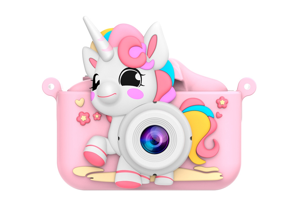 Cámara Infantil, Mini Cámara De Vídeo De Diseño Animado, Cámara Digital (rosa) Czhhmart