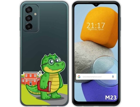 Carcasa para Samsung Galaxy M23 5G TUMUNDOSMARTPHONE Dibujos Transparente Coco Multicolor