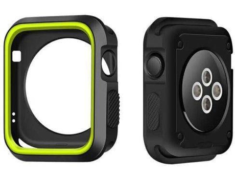 Carcasa Apple Watch Series 3 G4M 42mm Negro, Verde
