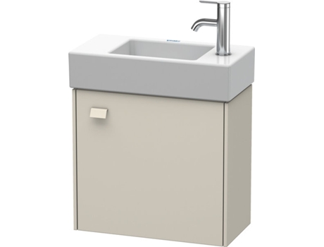 Módulo mural DURAVIT Brioso 48,4 x 23,9 cm 1 puerta con bisagra a la derecha para lavabo Vero Air 072450