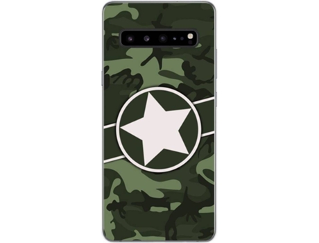 Carcasa Samsung Galaxy S10 5G TUMUNDOSMARTPHONE Camuflaje 01 Multicolor