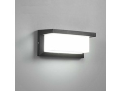 Aplique De Pared Exterior Moderno - Led De 12w - Resistente Al Agua -