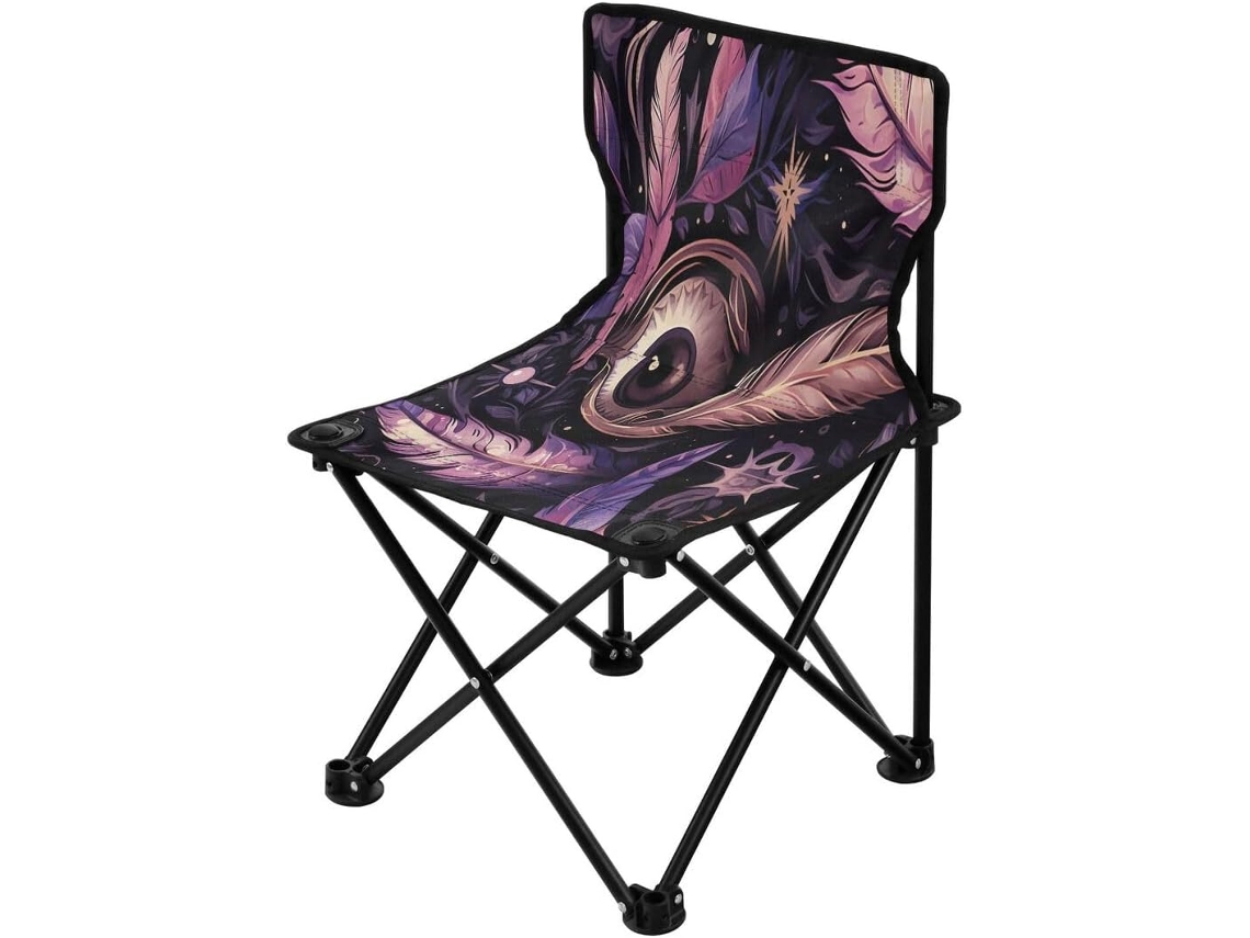 Silla Plegable De Camping Con Resistente Duradera Portátil Fácil Instalar