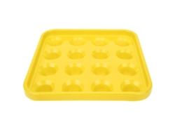 Soporte De Plástico Negro Para Bolas De Billar Con 16 Agujeros, Estante De Almacenamiento Para Accesorios De Billar
