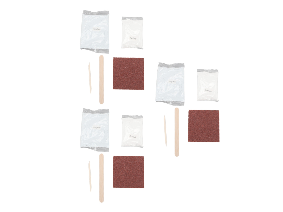 Kit de moldes de yeso para manos, 3 juegos, festivales, cumpleaños