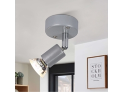 Foco de techo LED ajustable GU10 de 1 bombilla para sala de estar, industrial, Nettlife