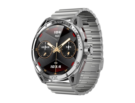 Smartwatch CHRONUS 1.43'' IP68 resistente al polvo y al agua Plata