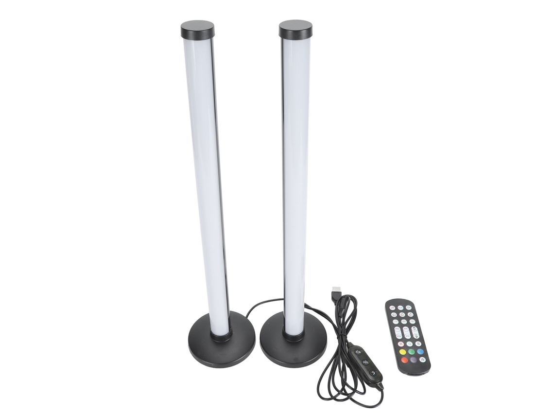 Barra De Luz Led Rgb Ambiente Usb Com Controle Remoto Para Quarto Café Mesa