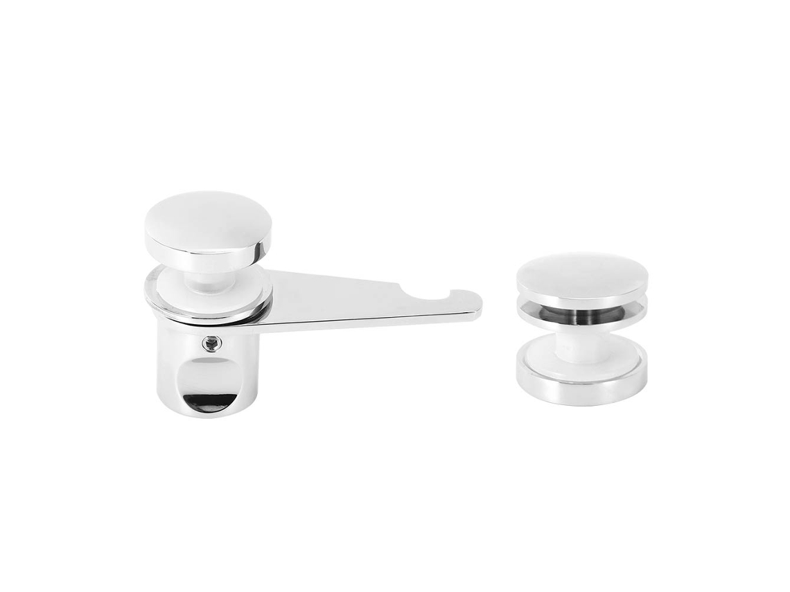 Pestillo De Vidrio Para Puerta De Ducha, Hogar, Oficina, Puertas Corredizas, Superficie Tratada Con Cobre, Acero Inoxidable 304.