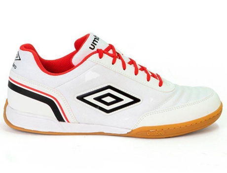 Botas de fútbol Unisex UMBRO Street Blanco para Fútbol Sala (EU 44)