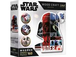 Rompecabezas de madera de Star Wars de 160 piezas. Rompecabezas Trefl de Darth Vader (20190)