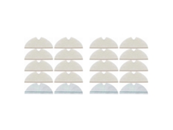 20pcs Mop Pad For Roborock Q5 Pro/q8 Max/q8 Max+/q7/q7+/q7 Max/q7 Max+/s5/s50/s51/s55/s5 Max Robot Vacuum Cleaner