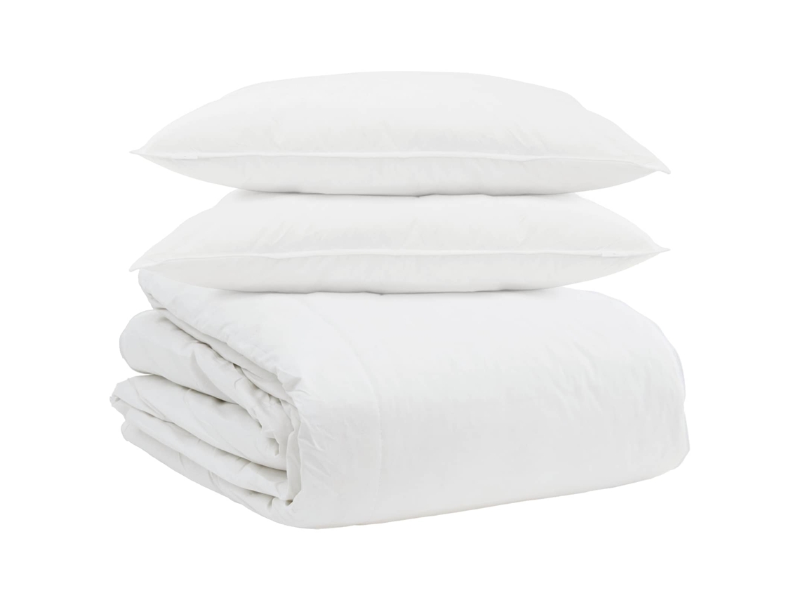 Juego De Edredón Con Almohada 3 Uds | Duvet Pluma De Pato